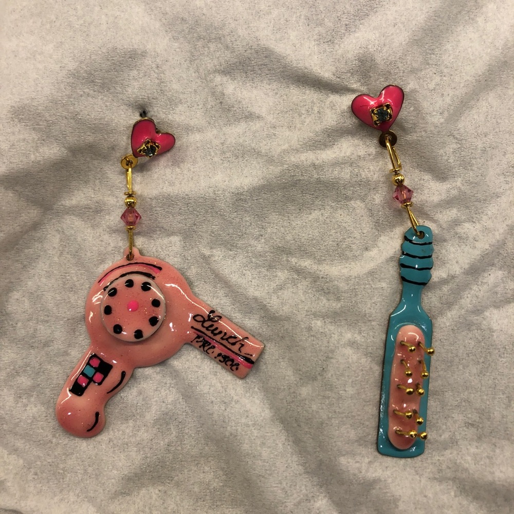 Lunch at the ritz earrings, best offer